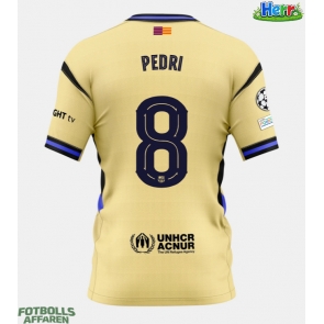 Barcelona Pedri Gonzalez #8 Bortatröja 2025-26 Kortärmad